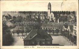 71604252 Kehl Rhein Blick Von Der Kirche An Den Rhein Kehl - Kehl