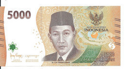 INDONESIE 5000 RUPIAH 2022 UNC P 164 - Indonesia