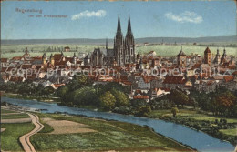 71604224 Regensburg Blick Von Den Winzererhoehen Dom Regensburg - Regensburg