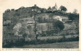 23   SERMUR -   LA TOUR  Et L' EGLISE ; (coté Nord ) - Sonstige & Ohne Zuordnung