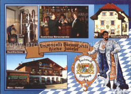 71604198 Zwiesel Niederbayern Baerwurzerei Hieke Wappen Koenig Ludwig Baernzell - Zwiesel