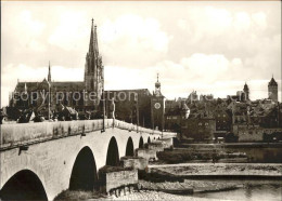 71604175 Regensburg Steinerne Bruecke Und Dom Regensburg - Regensburg