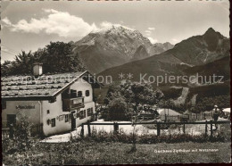 71604141 Ramsau Berchtesgaden Gasthaus Zipfhaeusl Mit Watzmann Berchtesgadener A - Berchtesgaden