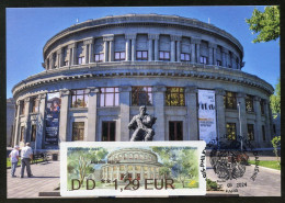 FRANCE (2024) Carte Maximum Card ATM LISA - PARIS PHILEX - Republique D'Armenie, Aram Kachaturian, Theatre Opera Yerevan - 2020-…