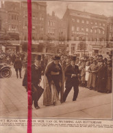Rotterdam - Bezoek Mgr Bisschop Van De Wetering - Orig. Knipsel Coupure Tijdschrift Magazine - 1925 - Unclassified