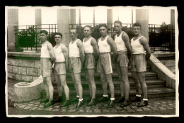 LUXEMBOURG - RUMELANGE - LES ATHLETES DU BOXING-CLUB EN 1925 - CARTE PHOTO ORIGINALE - Sonstige & Ohne Zuordnung
