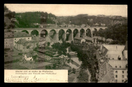 LUXEMBOURG-VILLE - HOPITAL CIVIL ET VIADUC DE PFAFFENTHAL - EDITEUR NELS SERIE 1 N°70 - Luxemburg - Town