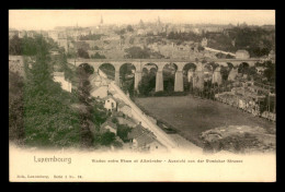 LUXEMBOURG-VILLE - VIADUC ENTRE RHAM ET ALTMUNSTER - EDITEUR NELS SERIE 1 N°34 - Luxemburg - Town