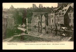 LUXEMBOURG-VILLE - VIEILLES MAISONS AU BORD DE L'ALZETTE - EDITEUR NELS SERIE 1 N°42 - Luxembourg - Ville