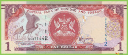 Voyo TRINIDAD & TOBAGO 1 Dollar 2006(2013) P46A(1) B228a QC UNC - Trinidad & Tobago