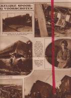 Voorschoten - Dodelijk Ongeval Met Trein - Orig. Knipsel Coupure Tijdschrift Magazine - 1925 - Non Classés