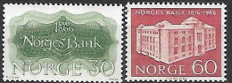 Noruega 1966  499/500 ** Banco De Noruega - Ongebruikt