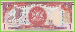 Voyo TRINIDAD & TOBAGO 1 Dollar 2006(2017) P46A(2) B228b SW UNC - Trinité & Tobago