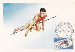 MAXIMA 1968  OLYMPIC   MEXIC - Cartes-Maximum (CM)