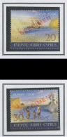 Europa CEPT 2004 Chypre - Cyprus - Zypern  Y&T N°SP1043 à 1044 - Michel N°MT1035A à 1036A *** - Spécimen - 2004