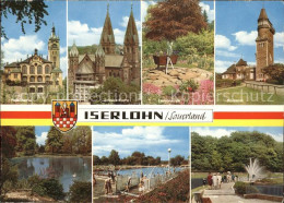 71603963 Iserlohn Theater Rupenteich Freibad Seilersee Danzturm Eselsbrunnen Kir - Iserlohn