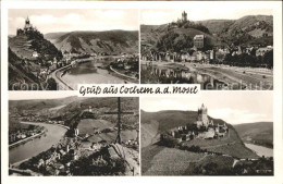 71603937 Cochem Mosel Gesamtansicht Mit Burg Gipfelkreuz Cochem - Cochem