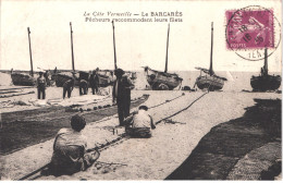 FR66 LE BARCARES - Navarro - Pêcheurs Raccommodant Les Filets - Animée - Bell - Port Barcares