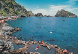 Cartolina Ischia ( Napoli ) Spiaggia Di Cartaromana - Napoli (Naples)