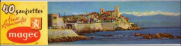 Chromos Image - Gaufrettes Magec BESANCON - ANTIBES - Format Panoramique - Other & Unclassified