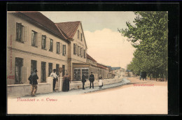 AK Niendorf /Ostsee, Strandstrasse Mit Johannsens Hotel  - Autres & Non Classés