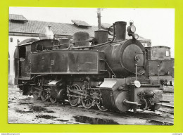 CPM VOIR DOS 29 Train Locomotive Vapeur Corpet Louvet 030 + 030 T N°41 Devant Le Dépôt De Carhaix Le 17 Juin 1963 - Carhaix-Plouguer