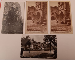 Lot De 4 Cartes Du Haut Rhin - Sonstige & Ohne Zuordnung