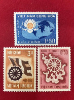 Stamps Vietnam South (Le Bouddhisme - 15/5/1965) -GOOD Stamps- 1set/3pcs - Viêt-Nam