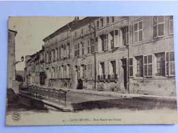 SAINT-MIHIEL (55) : Rue Haute-des-Fosses - Foliguet Phot. - 1914 - Saint Mihiel