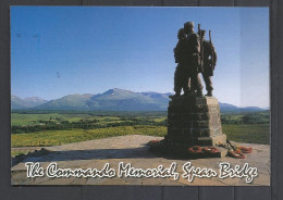 U.K. Scotland, The Commando Memorial. - Inverness-shire