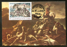 FRANCE (2024) Carte Maximum Card - PARIS PHILEX - Le Radeau De La Méduse, Théodore Gericault 1791-1824 - Art, Painting - 2020-…
