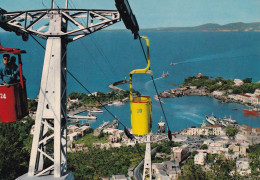 Cartolina Porto D'ischia ( Napoli ) Dalla Funivia - Napoli (Naples)