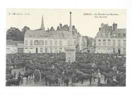 CPA - 62 - Arras - Le Marché Aux Bestiaux (Un Samedi) - Très Beau Plan - Non Circulée - Arras