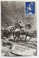 NAPOLEON BULGARIA CARTE MAXIMUM NAPOLEON  ENTREE VARSOVIE POLOGNE POLAND POLSKA  SOFIA 2.V .1948 - Napoléon
