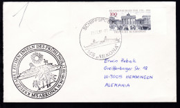 SCHIFFSPOST MS "ARKONA" 23.02.91 + Cachet Kreuzfahrt Zu Den Inseln Des Frühlings - Altri & Non Classificati