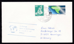 DEUTSCHE SCHIFFSPOST Ms Europa Hapag-Lloyd KREUZFAHRTEN 9.2.87 + Cachet - Altri & Non Classificati