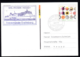 DEUTSCHE SCHIFFSPOST DES ROBIN HOOD TT-Line OSTSEE-FÄHRDIENSTE 28.07.04 + - Altri & Non Classificati