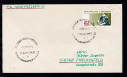 ROSTOCK-WARNEMÜNDE 1 L FÄHRE ROSTOCK-WARNEMÜNDE 1-GEDSER 7.5.71 Auf Brief - Other & Unclassified