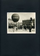 AVIATION - NANCY (MEURTHE ET MOSELLE) - DEPART EN BALLON LE PETIT PARISIEN PLACE STANISLAS - FEVRIER 1936 - Luftfahrt