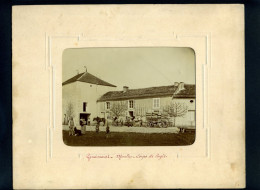 GONAINCOURT (HAUTE-MARNE) - LE MOULIN - 2 PHOTOGRAPHIES ORIGINALES SUR CARTON - Places