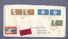 DDR Eilsendung Brief - Sassnitz --> BRD Nordenham (DRSN-0049) - Lettres & Documents