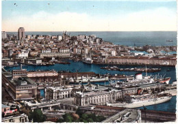 CARTOLINA GENOVA STAZIONE MARITTIMA CON ANNULLO TARGHETTA MOSTRA PORTO DI GENOVA - Genova (Genoa)