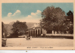 Cany Barville Animée Place De La Gare - Cany Barville