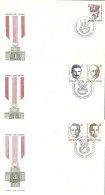 Poland 1991 Mi 3352-3356 Fi 3204-3208 FDC  (FDC ZE4 PLD3352-3356) - Militaria