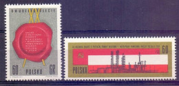 Poland 1965 Mi 1580-1581 Fi 1431-1432 MNH  (ZE4 PLD1580-1581) - Stamps