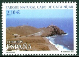 SPAIN 2002 NATURE, €2.10 CABO DE GATA LIGHTHOUSE** - Lighthouses