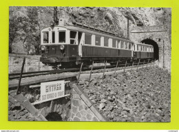 CPM TRAIN VOIR DOS Suisse Valais Vernayaz Train MC N°14 Gorges Du Trient Le 4 Juillet 1972 Ligne Martigny Châtelard - Martigny