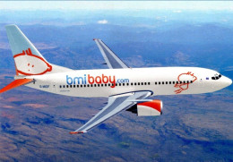 BMIBABY B737 Postcard - Airline Issue - 1946-....: Modern Era