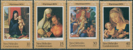 New Hebrides 1978 SG265-268 Christmas Set MNH - Autres & Non Classés