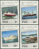 Fiji 1984 SG675-678 Lloyd's List Set MNH - Fiji (1970-...)